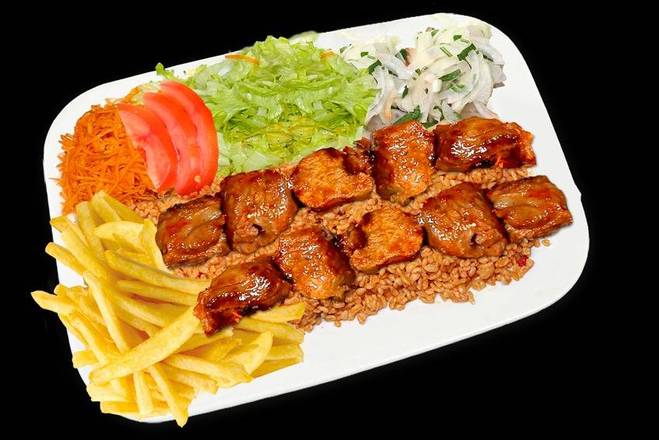 Assiette Brochette Agneau